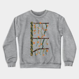 Trunks, branches, leaves and flowers Crewneck Sweatshirt